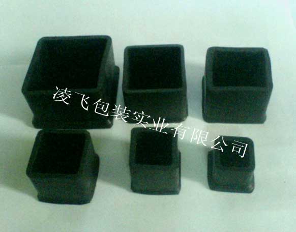 供应方形橡胶脚套，橡胶套， 胶套
